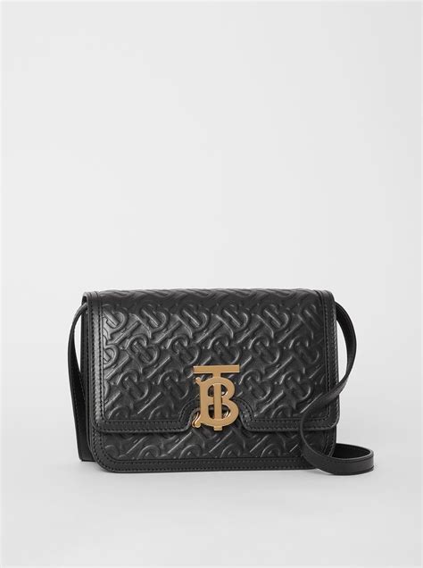 thomas Burberry monogram clasp